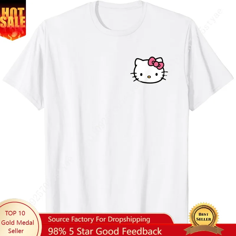 

Hello Kitty Front and Back Logo Tee Shirt T-Shirt