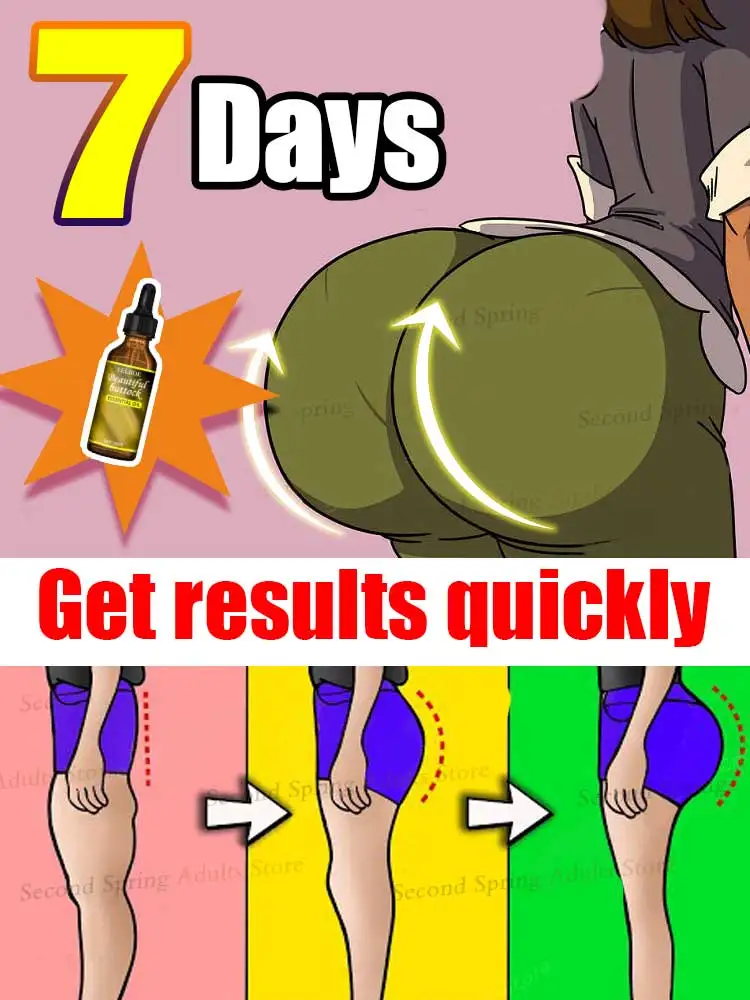 

Buttocks oil Enlarge buttocks Make them fuller Rounder More upright Shape