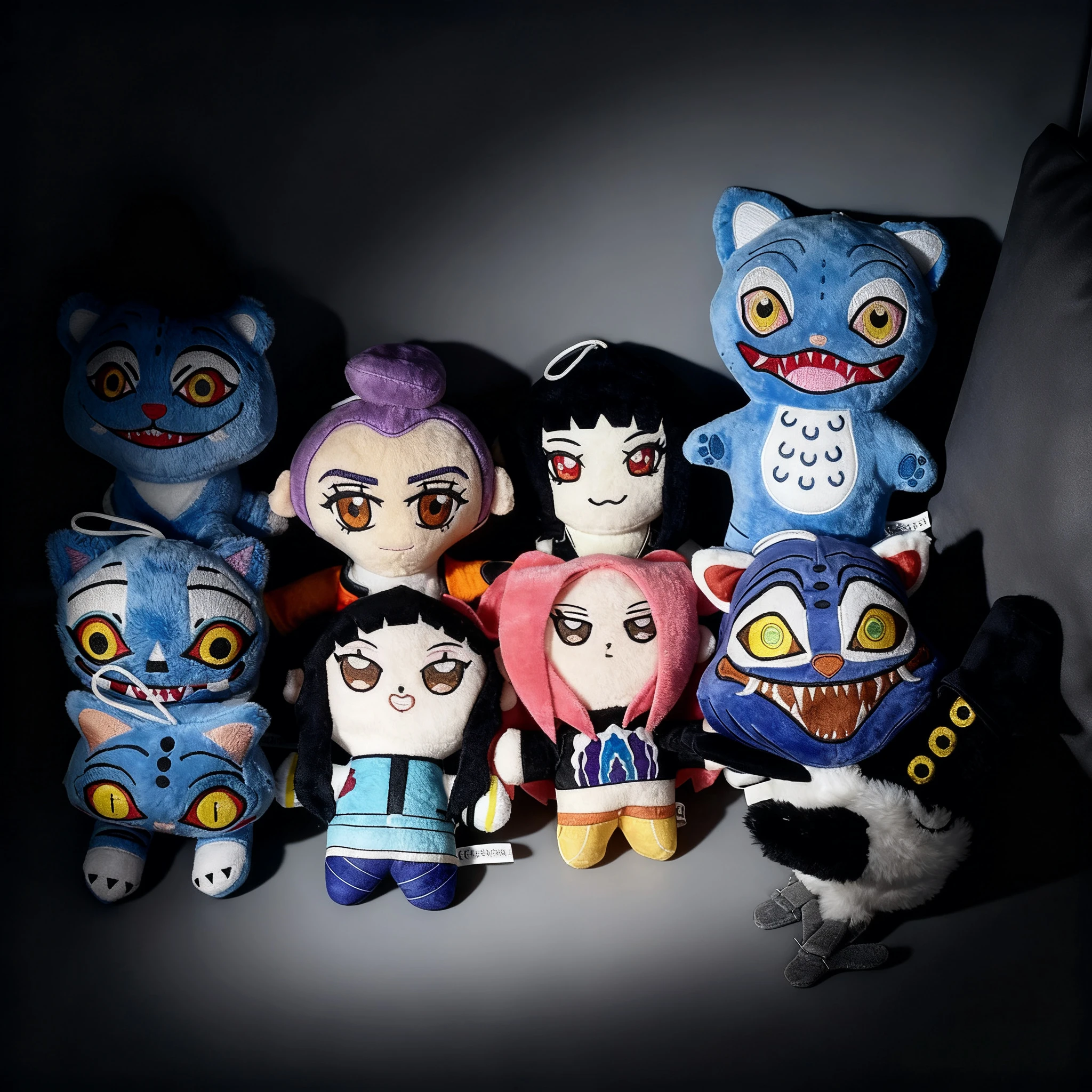Nuevo juguete de peluche de tigre de cazadores de demonios Kpop Zoey Mira Rumi figura de juguete muñeco de peluche de tigre K Pop Merch regalo de cumpleaños