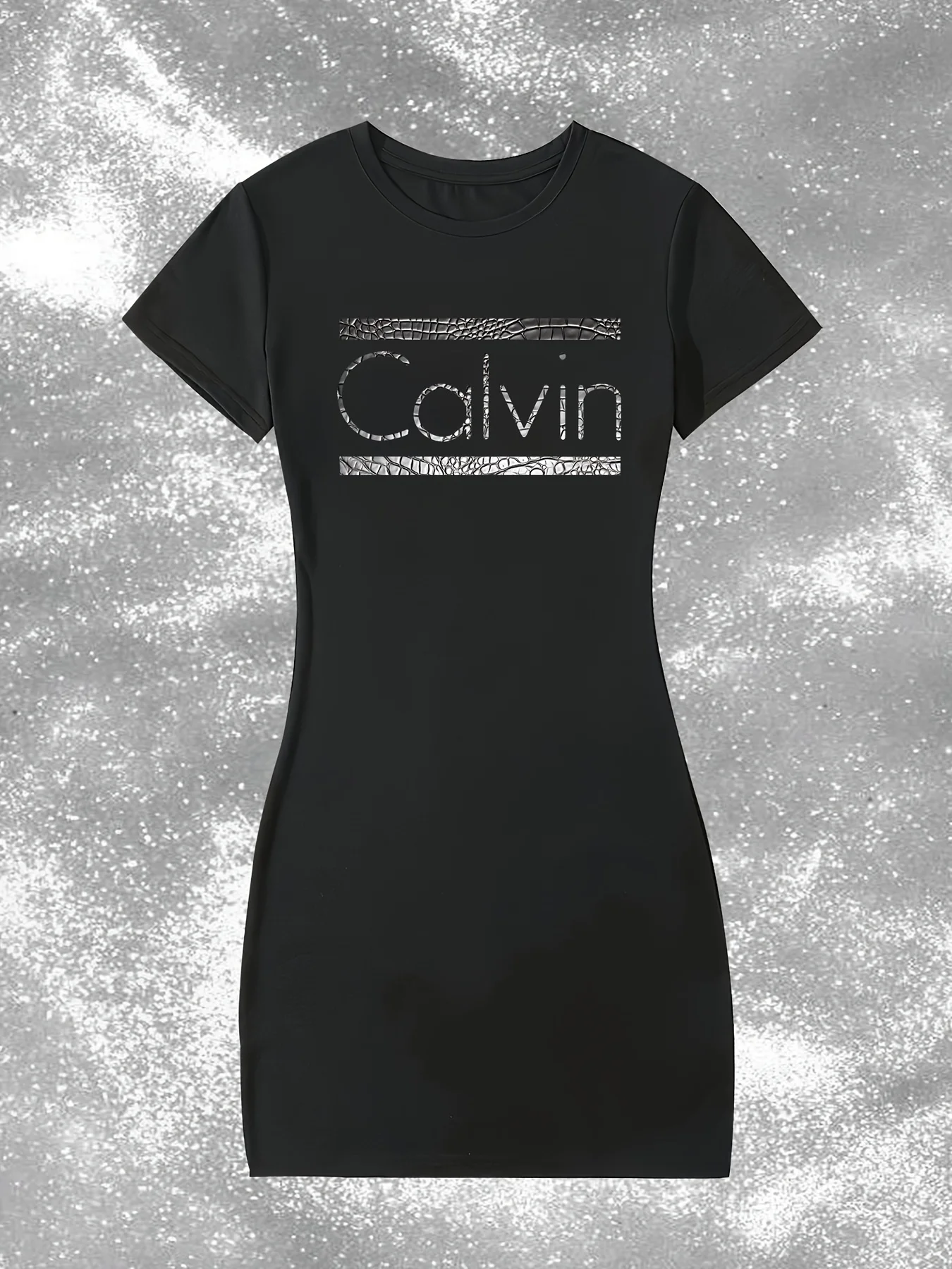 Robe t-shirt longue d'été SEXY robe midi femme décontracté graphique t-shirt robe à manches courtes col rond coupe ample printemps été