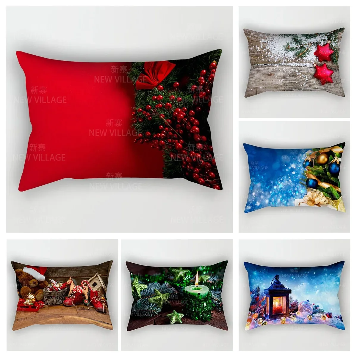 Home autumn decoration christmas pillow cushion cover Home decorations throw pillow covers 30*50 pillowcase 30x50 40x60 50*70