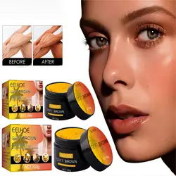 EELHOE Tanning Cream Face Body Long Lasting Bronzer Skin Tanner Suntan Protect Radiation Nourishing Natural Self-Tanning Lotion
