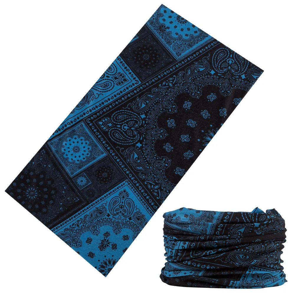 Mode Sommer Bandana für Männer und Frauen Radfahren Stirnband Tarnung taktische Maske Sport Hals Schal weibliche männliche Sturmhaube – Detail 3