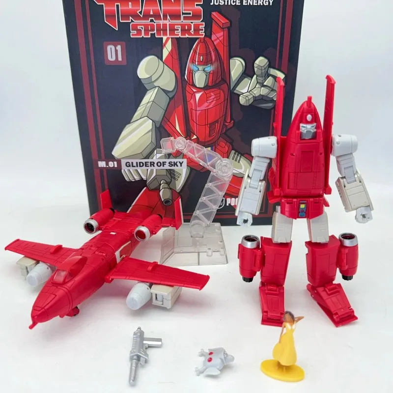 

Pocket Toys Transformed PT-M01 PTM01 PT M01 Powerglide G1 Sky KO DX9 Action-type Robot Collection Gift Gifts