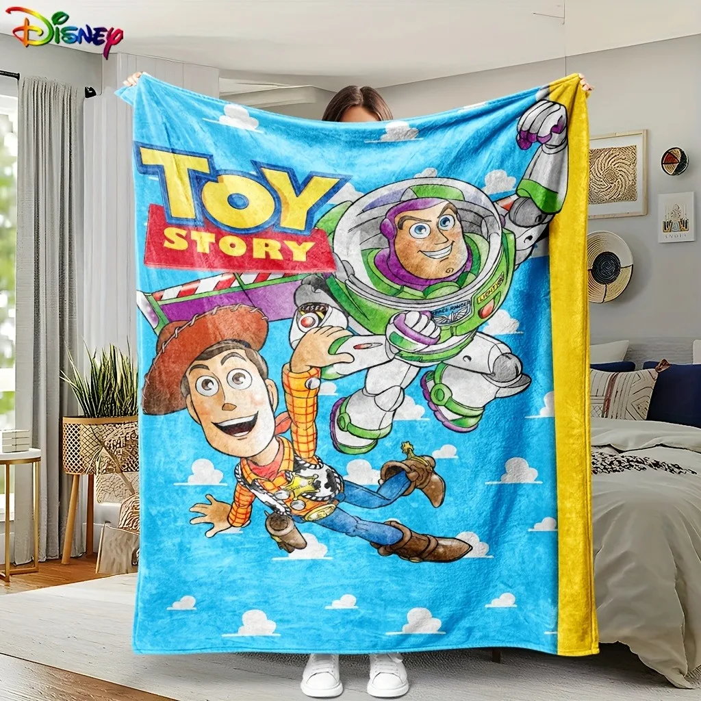 

1PC Toy Story Blanket for Cozy Days ,Multifunctional blanket suitable for home, outdoor, travel, camping, nap cover blanket.