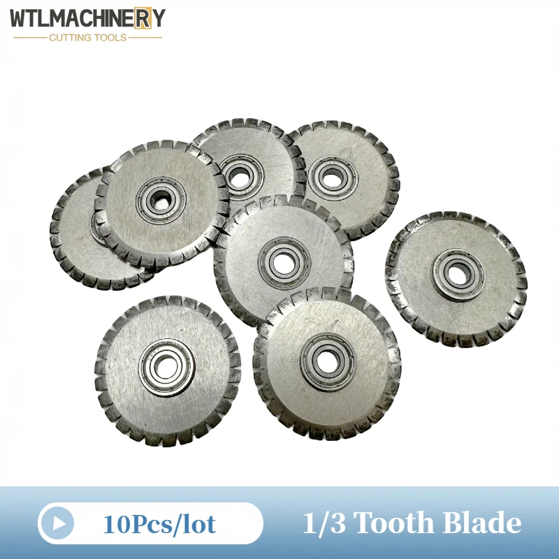 Auto-adesivo Vincando Dente Lâmina Papel Elétrico Vincando Máquina Máquina de Marcação 345×5 mm t: mm Dentes 10 Pcs