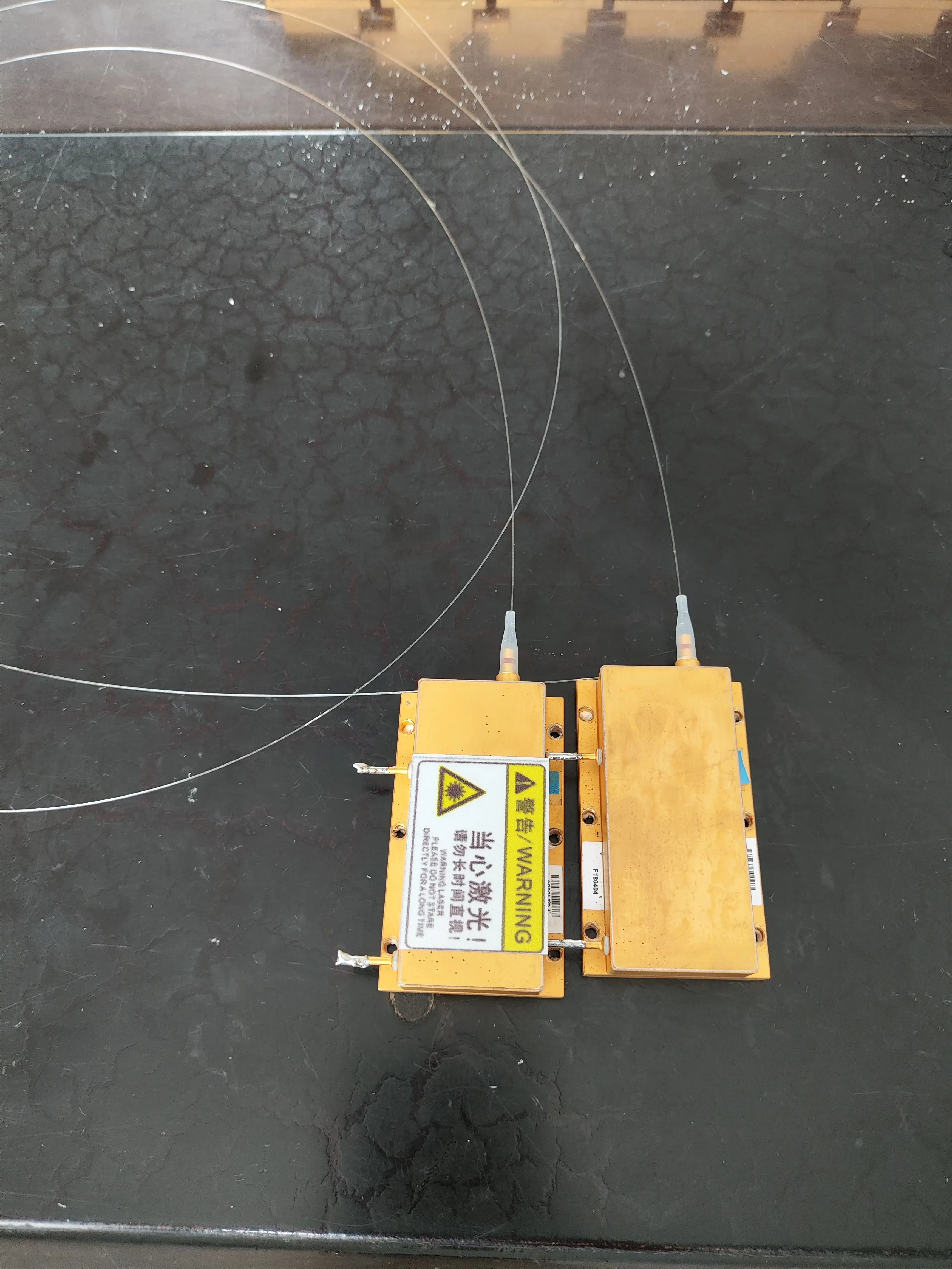 Raycus 120W laser cannon infrared laser pump color new power sufficient disassembly machine