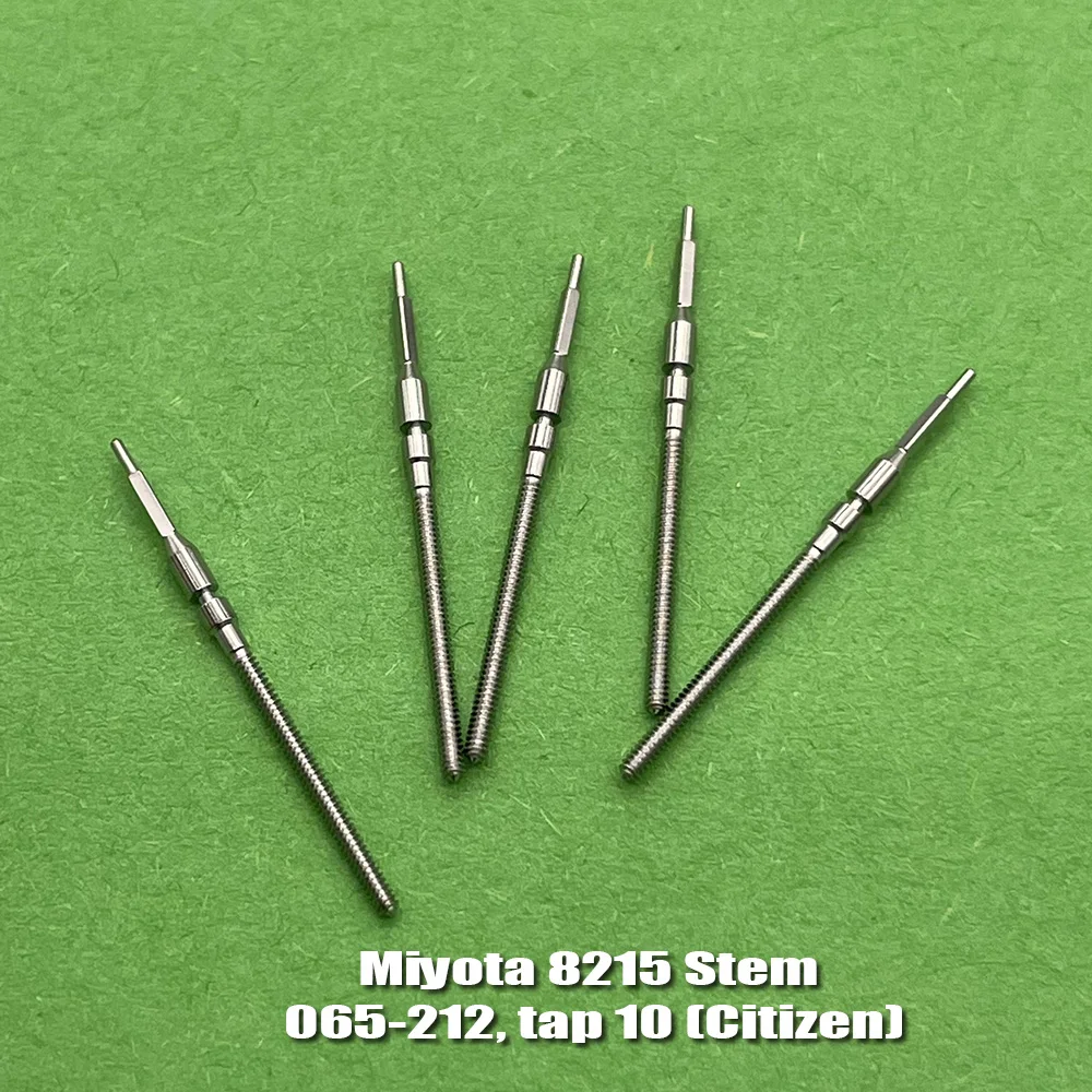 Miyota 8215 Winding Stem 5pcs Modification Replace Parts Original Stem Suit for 8215 Mechanical Movement