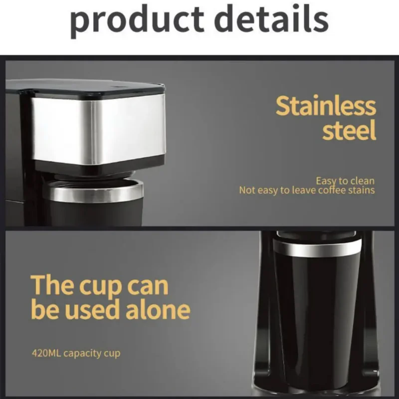 1pc  , Automatic Brew Coffee ,Americano Milk Tea Maker with Cup, Birthday Gift ,Coffee Tools .