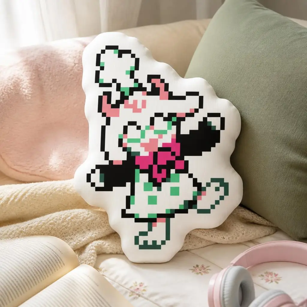 Ralsei Chef Happy Deltarune s Plush Pillow Cushion Irregular Stuffed Throw Pillow Home Decor Gift Sofa Bed Couch