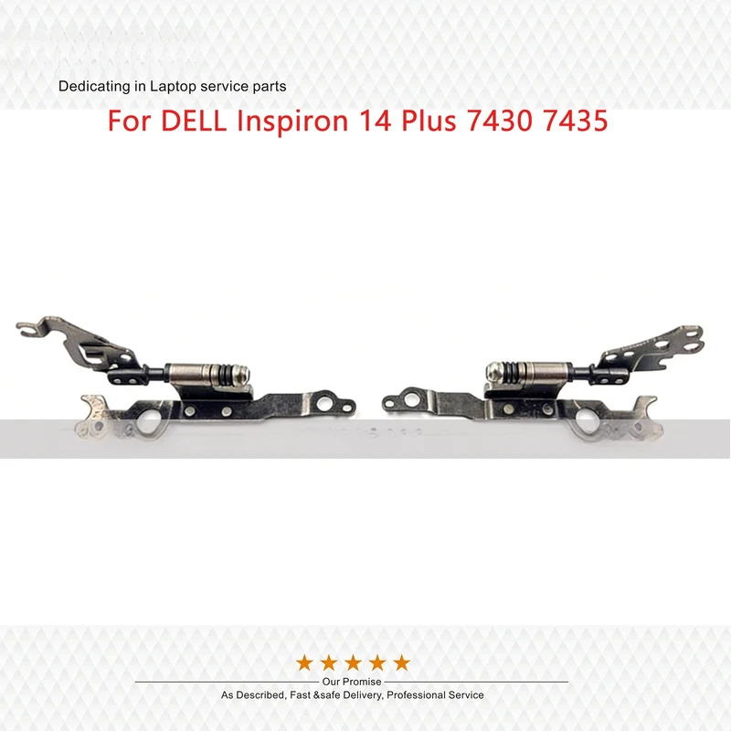 

A+New For DELL Inspiron 14 Plus 7430 7435 Laptop LCD Screen Hinges Axis Set L+R