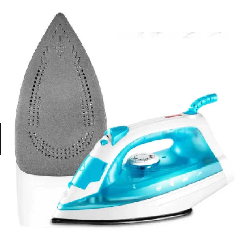 Portable Foldable Mini Steam Iron for Clothes with Non-stick Coating Baseplate and Handheld Design