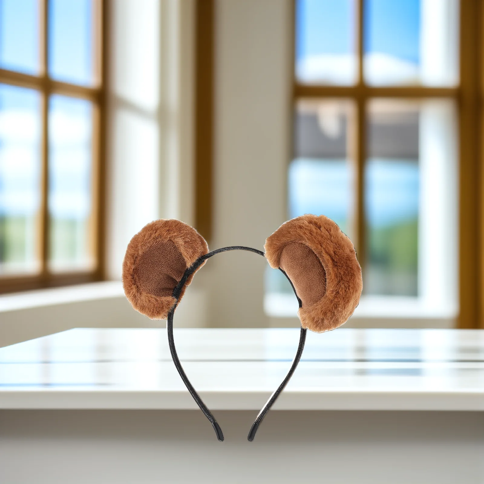 

Versatile Bear Ears Headband Comfortable Wear All Day Suitable for Makeup Skincare Hair Control Cosplay Festival Birthday
