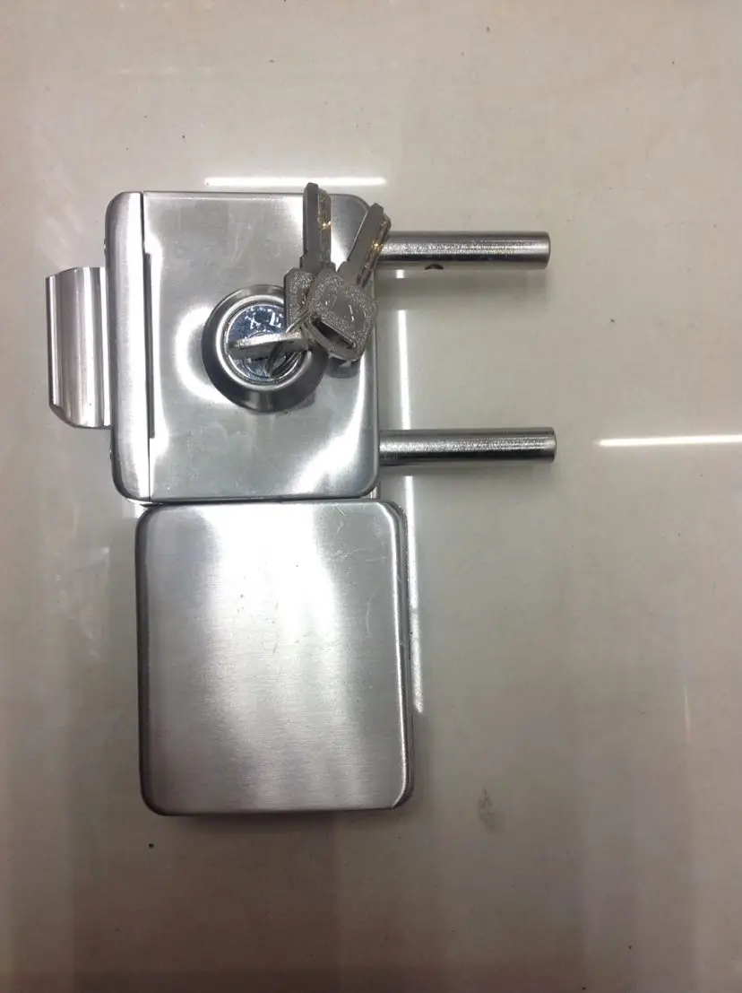 Copper lock cylinder key Glass sliding  Latch door Security and anti-theft Household and commercial sliding accessories