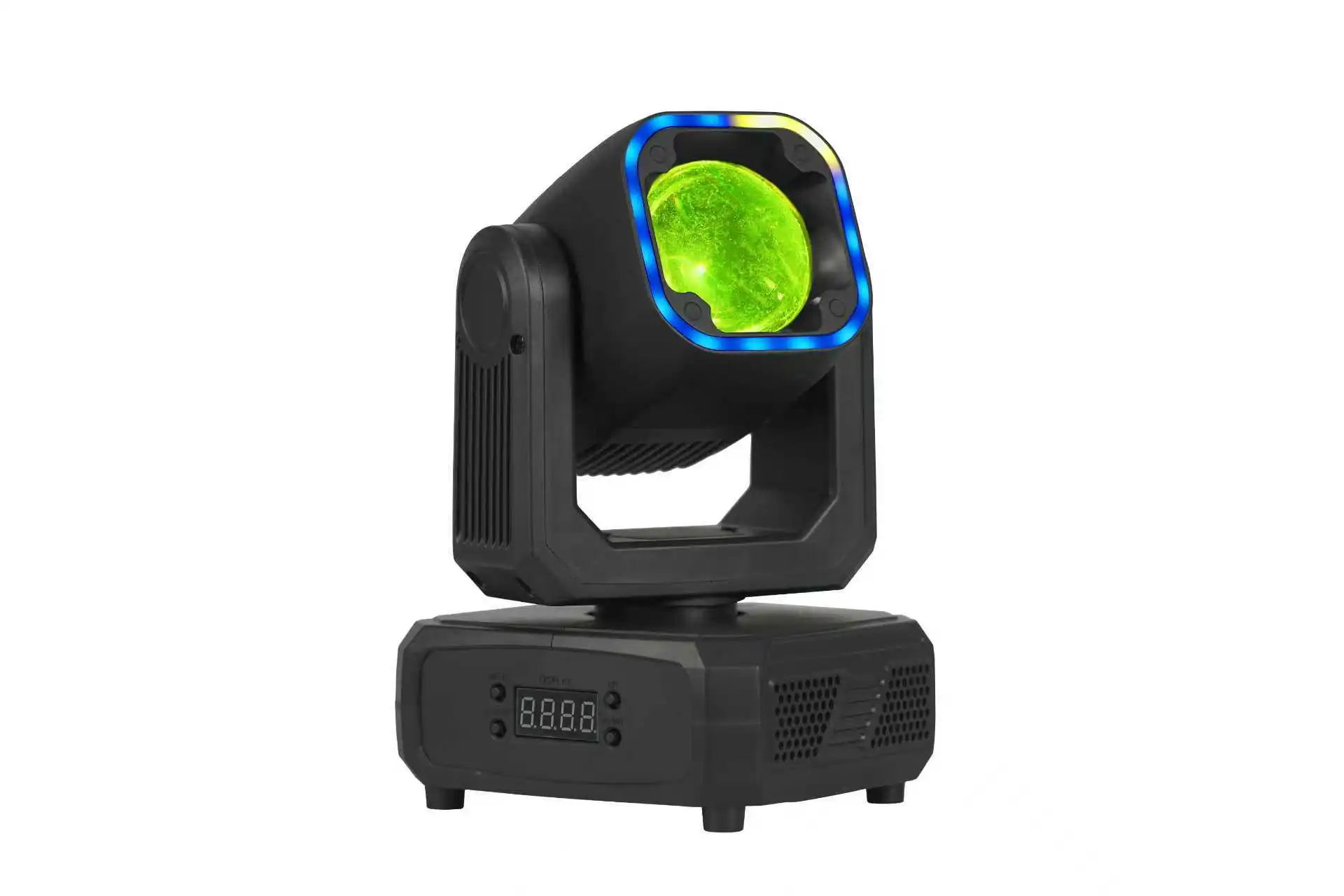 

Светодиодный вращающийся прожектор 60W RGBW 4IN1 с 21 каналом DMX512, звуковой активацией, автоматическим изменением цвета, для дискотек, вечеринок, сцены, с эффектом луча