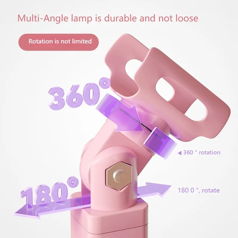 Usb recarregável uv luz do prego lanterna portátil secador de unhas para gel unha polonês cura mini uv lâmpada led para unhas