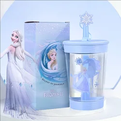 Hasbro Elsa personalized cartoon kawaii children's large-capacity water cup gift cute creative anime movie character straw cup