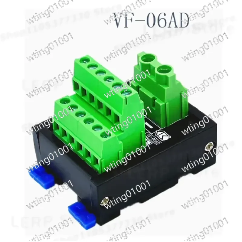 for VF-06AD 1 to 6 Way Power Distribution Block Splitter Connector Positive Negative Common Busbar Junction Terminal Strip