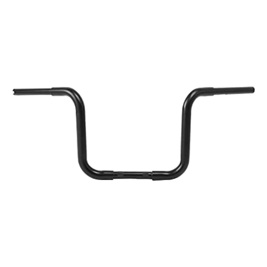 

Black 12 Rise Ape Hangers Handlebar for Harley FLST FXST Sportster XL Motorcycles Enhanced Riding Position and Aggressive Styli