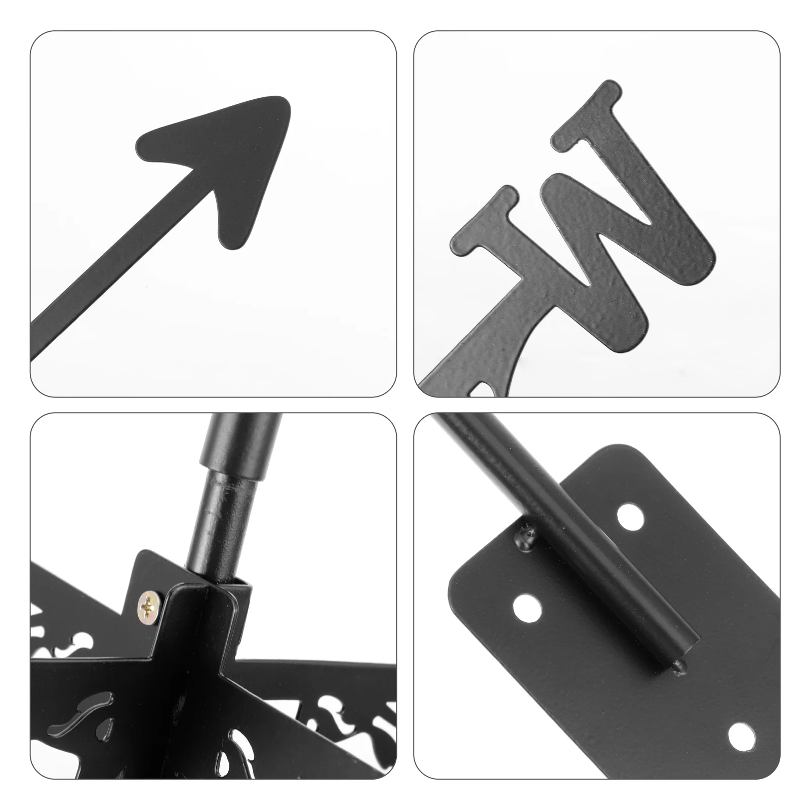 

Horse Racing Weather Vane Weathervanes for Garden Yard Metal Small Direction Indicator Wind Vane Shed Outdoor Durable Practical