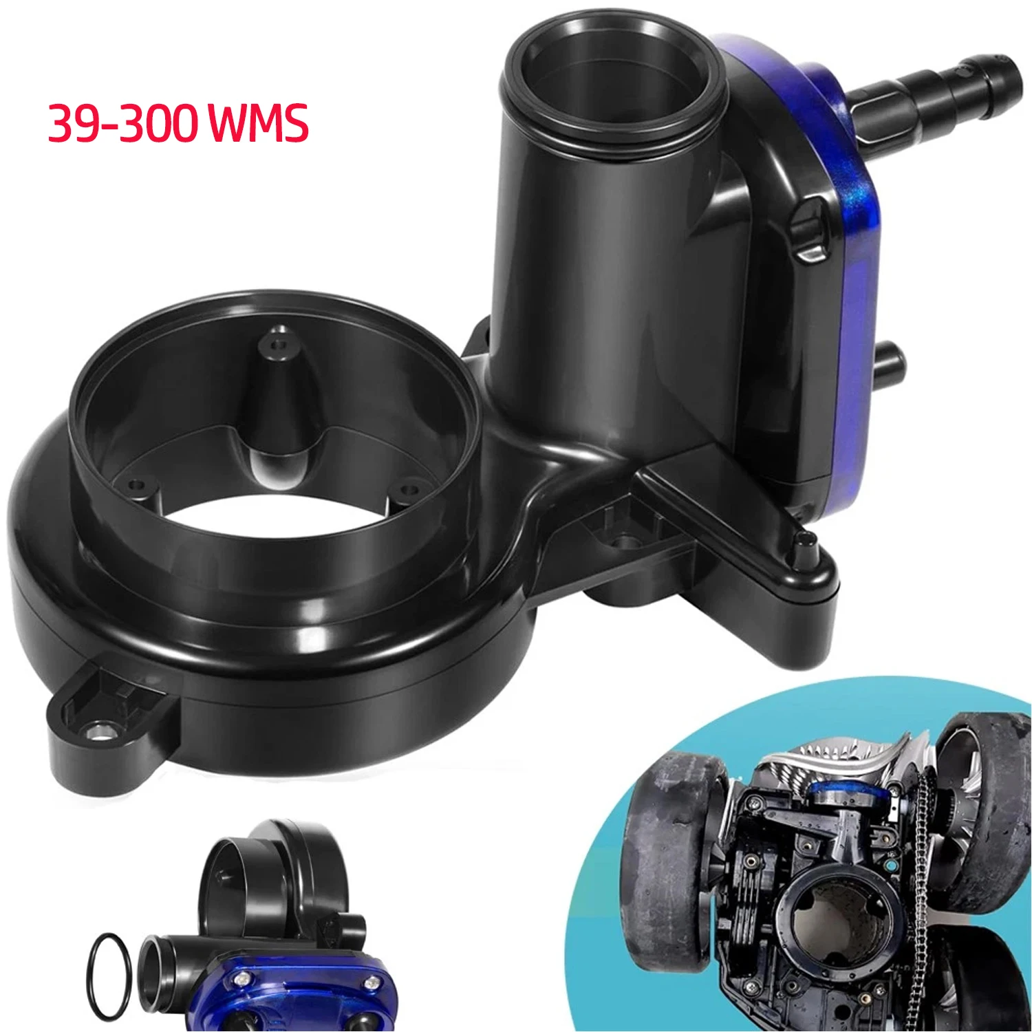 

39-300 WMS Assembly with O-Ring Replacement Parts for Zodiac Polaris 3900 Sport Pool Cleaner,Water Management System