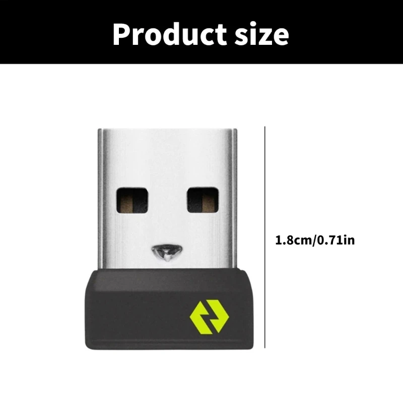 อะแดปเตอร์ USB USB Dongle 2.4 Ghz Adapter สำหรับคีย์บอร์ดเมาส์ Dropship