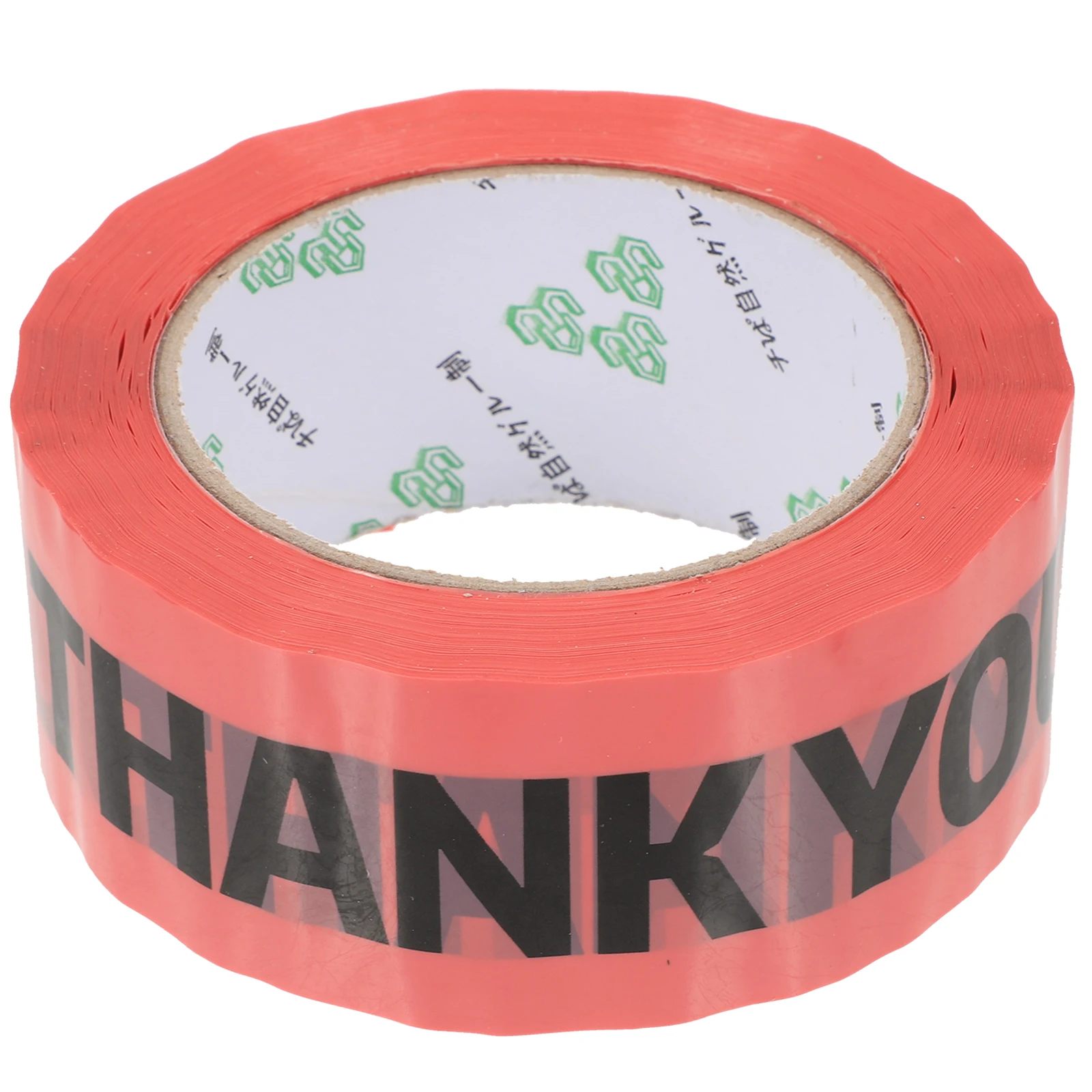 Pink Sealing Tape Packing Boxes Duct Packaging Adhesive Decorative Sticker Pink Bottom White THANKYOU Printing Practical