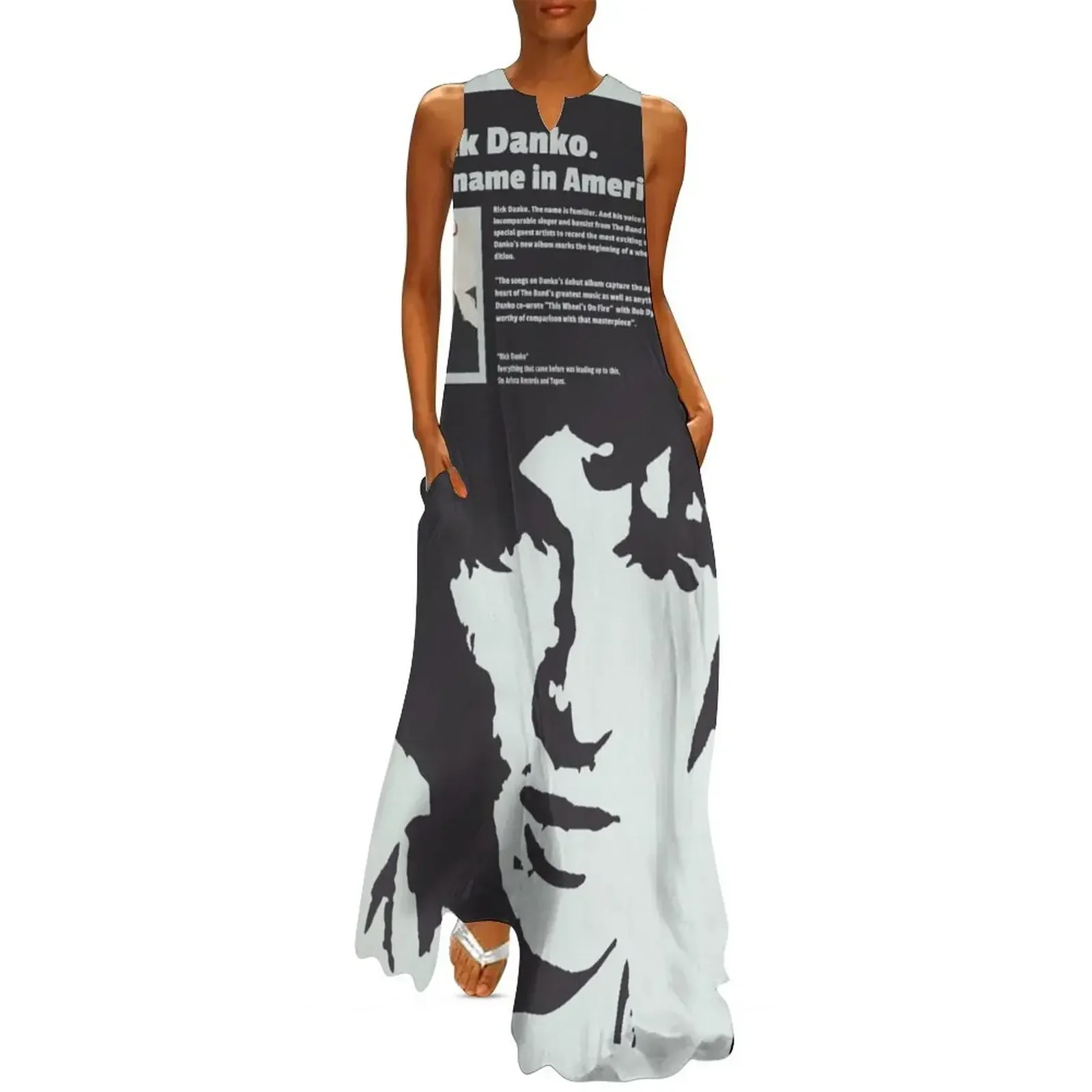 

Rick Danko Poster Long Dress Dress for pregnant women long sleeve dresses elegant and pretty women's dresses Dress