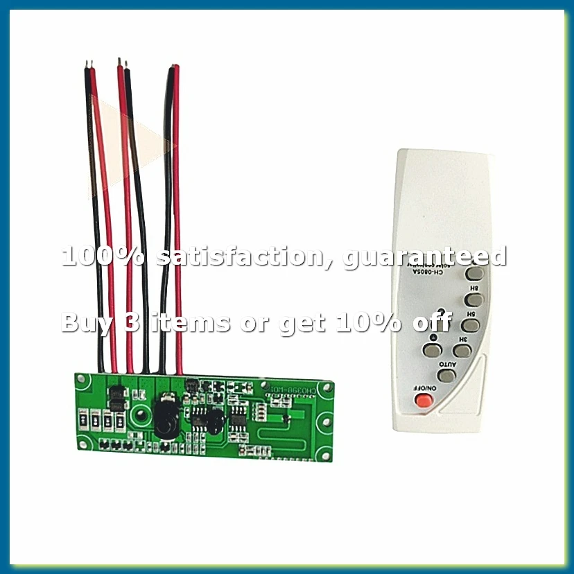 Automatic Control Lamp Board with Remote Control Solar LED Driver Board Multi-Function Practical Human Body Induction-A82Z