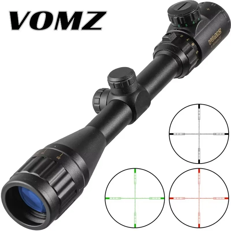 

Оптический прицел VOMZ 4-16X40 EG для охотничьих винтовок и снайперских ружей, тактический, с золотым, красным и зеленым подсветками прицельной сетки
