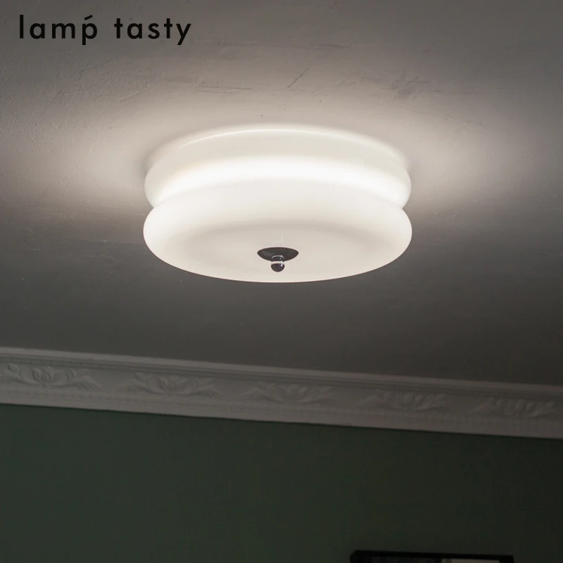 

Medieval Cloud Simple Cream Ceiling Light Space Living Room Bedroom Study Romantic Ceiling Light