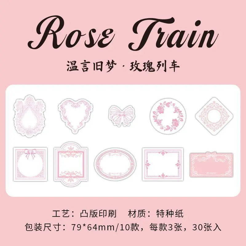 30 Sheets Simple INS Monotone Collage Paper, Clean Minimal Ornaments for Scrapbook Layout view 6