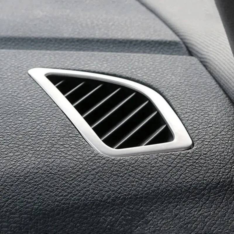 

Stainless Steel Car Dashboard Air Condition Vent Frame Decoration Trim For BMW 1 Series F20 2012-2016 LHD Interior Accessories