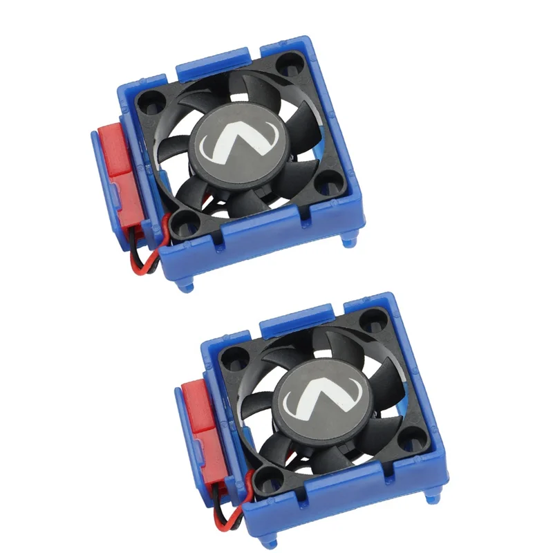 2Pc VXL-3S Velineon ESC VXL-3 VXL 3S Heat Sink Cooling Fan for Traxxas Bandit Rustler Stampede Slash 2WD/4X4 VXL Parts