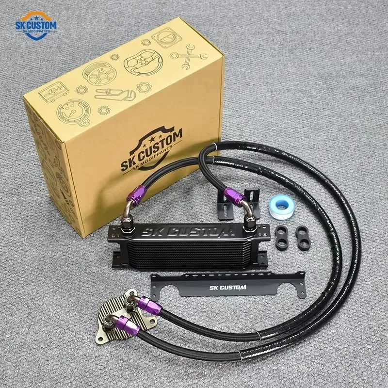 Hot Sale SK CUSTOM for Yaris Altis RAIZE Transmission Oil Cooler Kit Aluminum Radiator