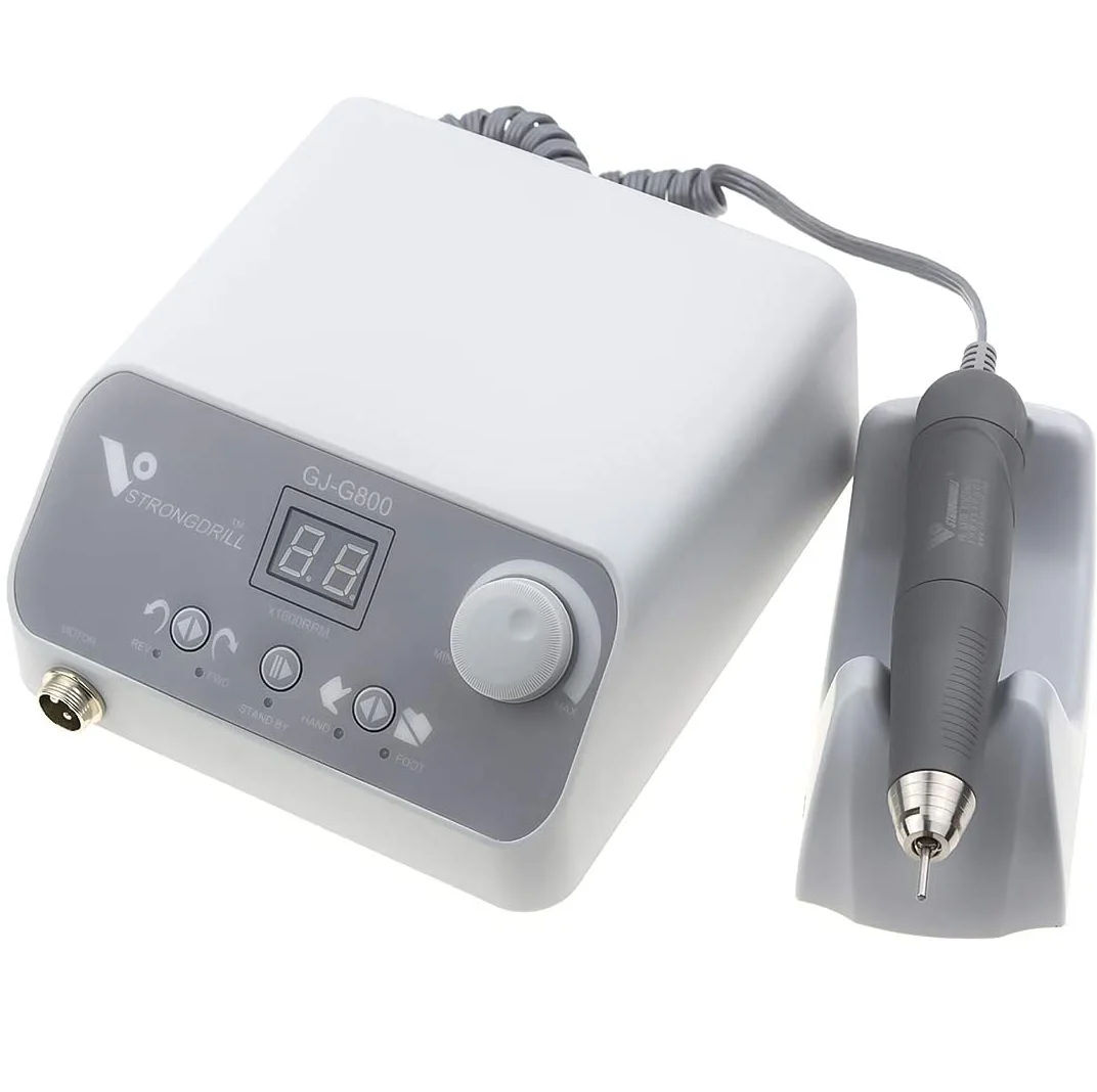 Hotselling Electric Professional High Speed Nail Manicure Making Drill Machine Brushless Polisher 50000rpm G800