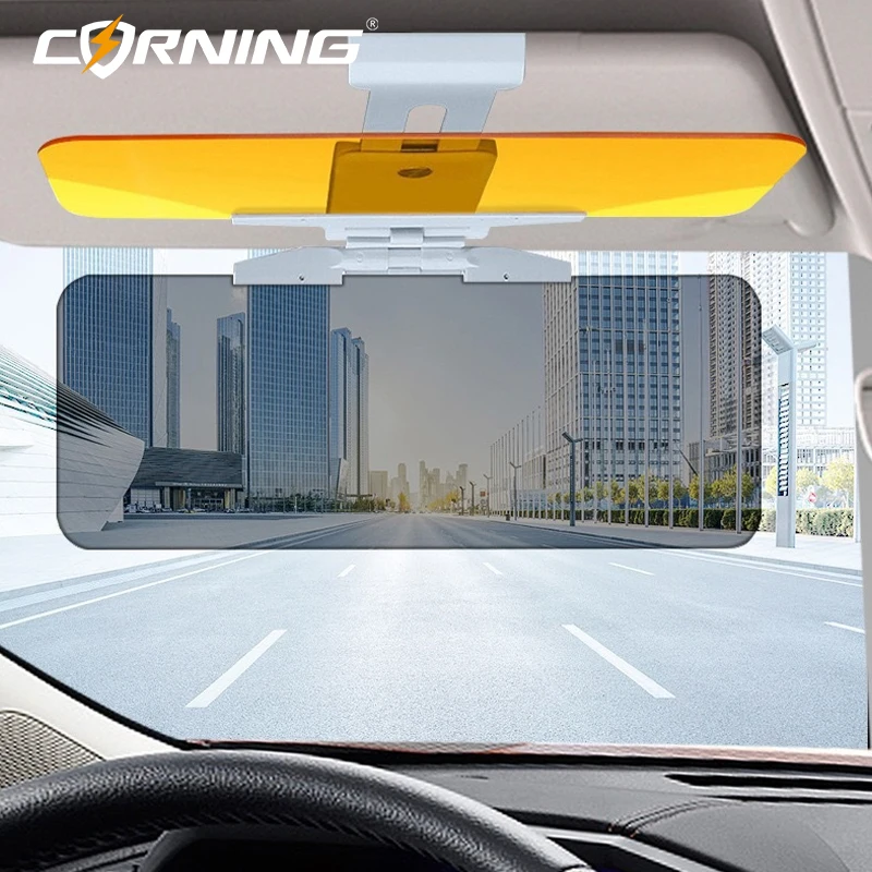 Car Sun Visor HD Driving SunShade Goggle Anti Sunlight Dazzling Day Night Vision Driving Mirror Anti-UV Clear View Accessories