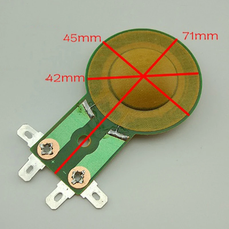 Treble Voice Coil 25.4MM Tweeters Voice Coil Round Speaker Treble Coil Horn Titanium Film Copper Clad Alumium Diaphragm Repair - Image 6