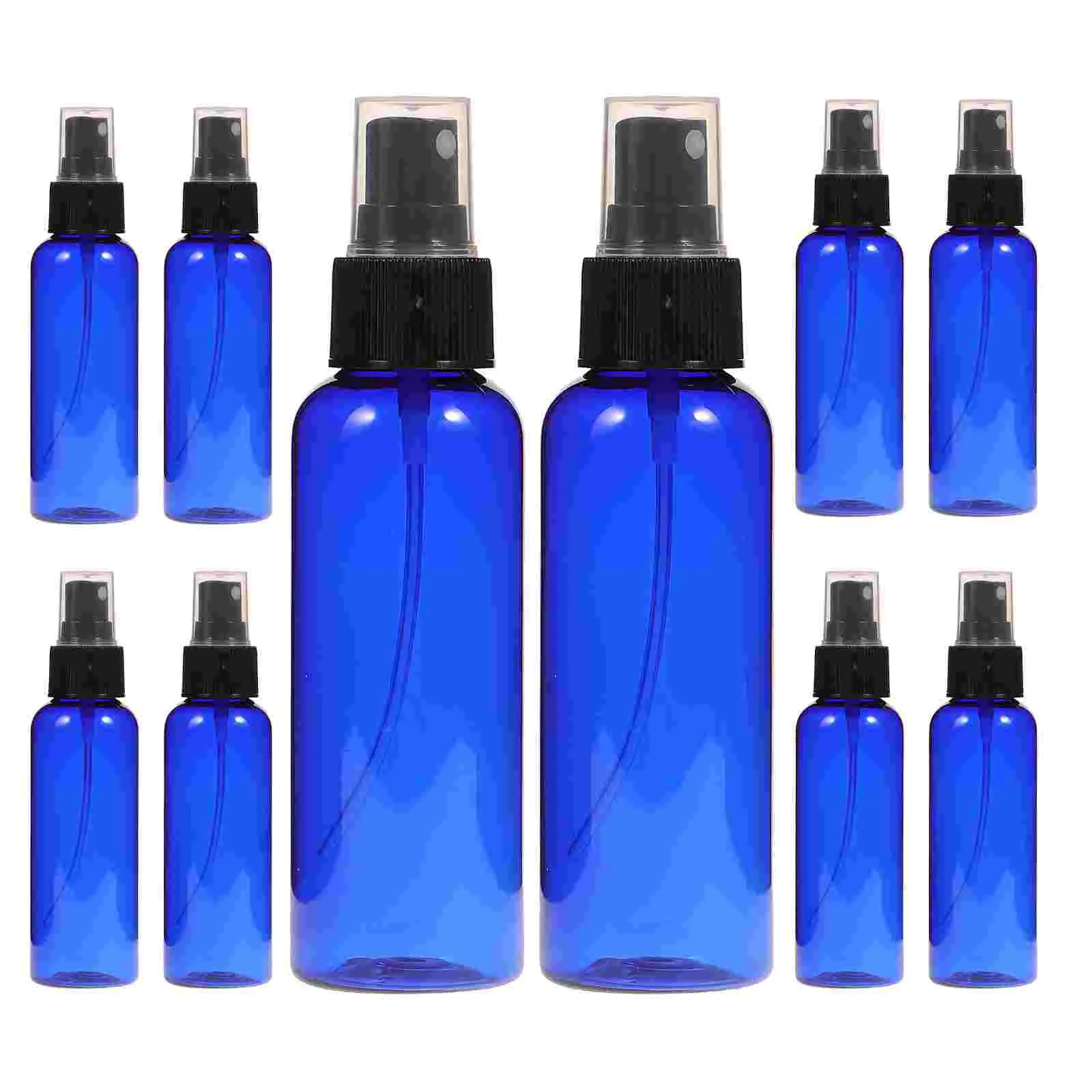 

10 Pcs Travel Bottle 100ML Spray Filling Uniform Mist Atomizer Compact Make-up Water