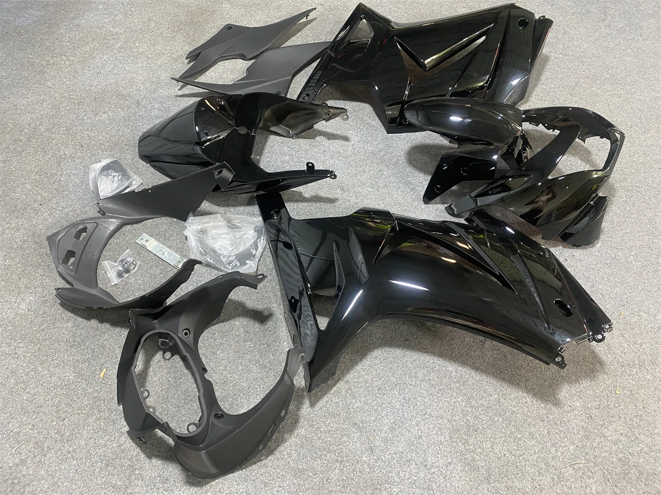 Injection fairings kit for Kawasaki Ninja 250R EX250 2008-2014 sport fairing kits 250R 08-14 black