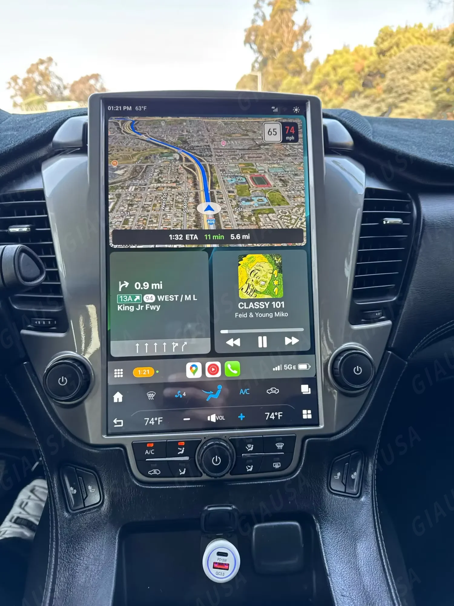 

Car Radio For Chevrolet Suburban Tahoe GMC Yukon 2014-2020 14.5 Inch Wireless Carplay GPS Navigation Multimedia Player Head unit