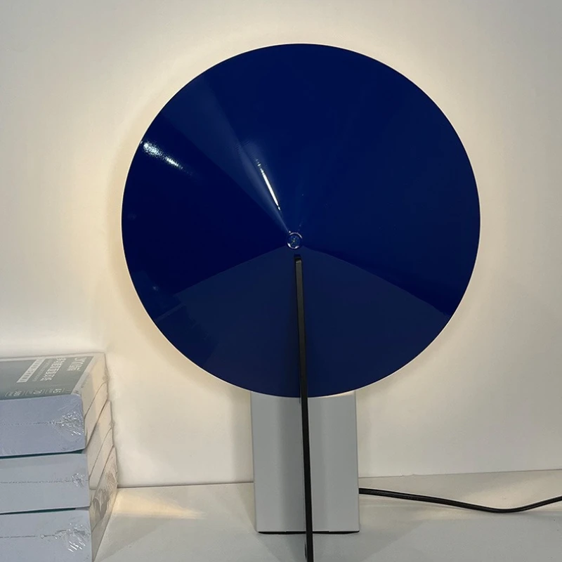 Postmodern Minimalist Rotundity Metal Floor Lamp Designer Art Ornament Living Room Bedroom Headboard Study Hotel LED Table Light