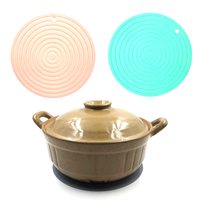 Silicone Coaster Table Placemat Insulation Pads Bowl Protector Mat Dining Room Desk Place Mats Heat Insulation Easy