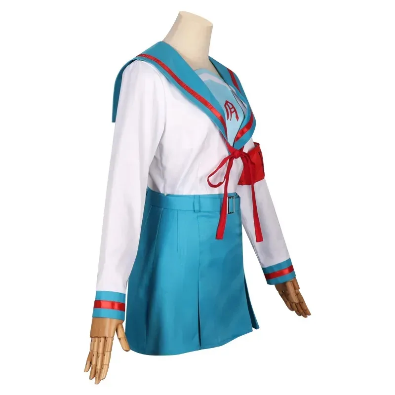 

COSda@2025 Unisex Anime Cos Suzumiya Haruhi Cosplay Costumes, Kimono Outfit, Halloween and Christmas Uniform, Personal Size