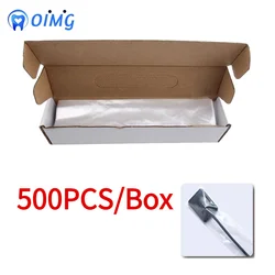 500Pcs Disposable Dental Plastic Protective Film Contamination Cover for Digital X-Ray Sensor