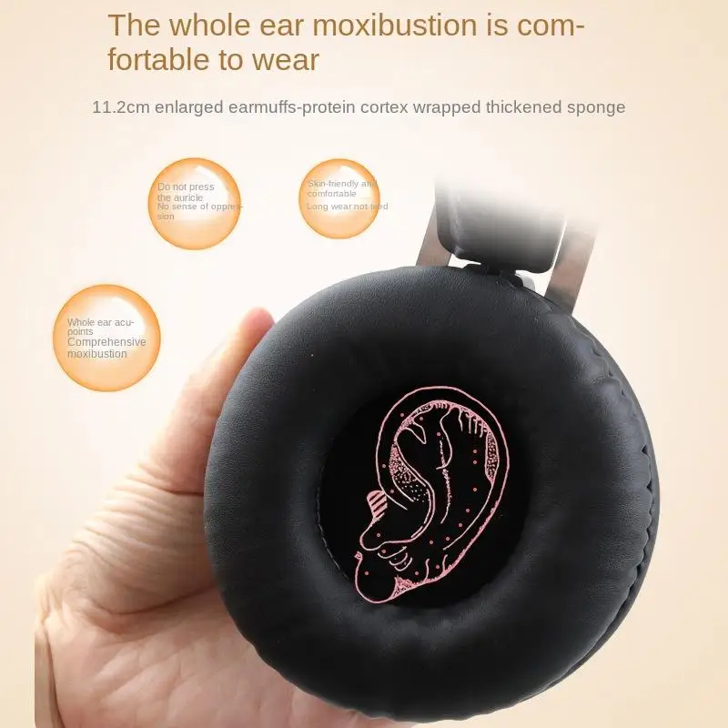 Adjustable Temperature Ear Protection Moxibustion Box Portable Fumigation Ear Physical Therapy Hot Compress Health Care Tool