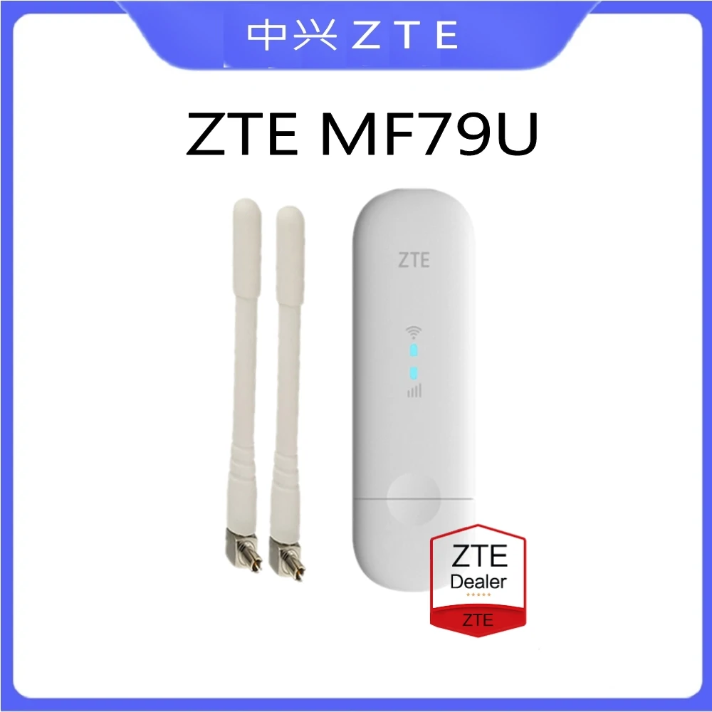 

ZTE MF79 MF79U 150 Мбит/с 4g Мобильная широкополосная сетевая карта 4g wifi Стандартный модем + 2 антенны