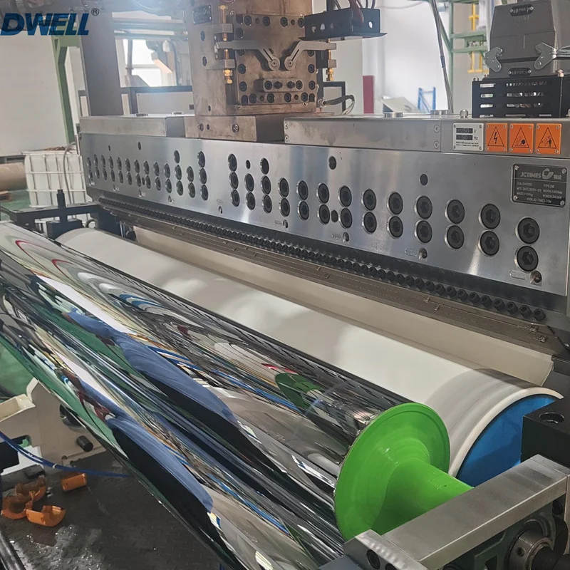 Extrudeuse de feuille de plastique bionickel able d'amidon de maïs PLA, machines d'emballage alimentaire