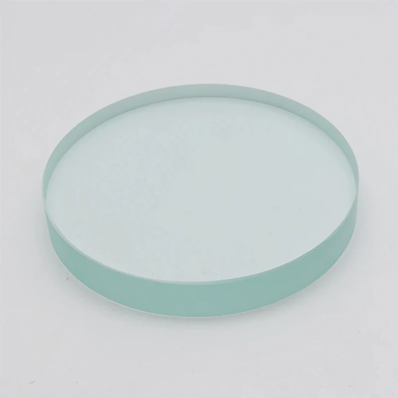 115-130mm Borosilicate high temperature tempered glass vision mirror valve perspective mirror boiler fire vision mirror pipe