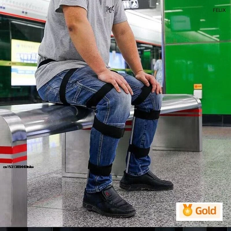 プロモーション新 100 キロポータブルスポーツベルト目に見えないシート外骨格ウェアラブルシート人体釣り多機能 2025